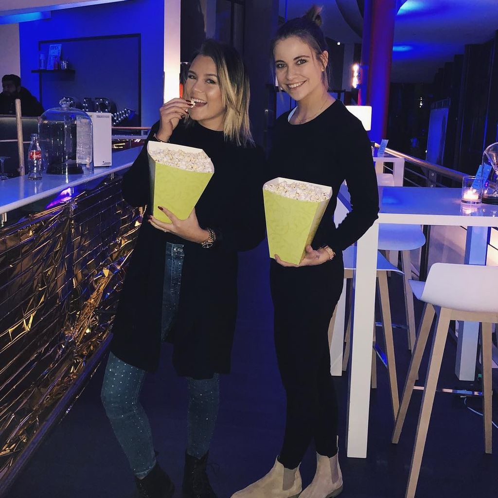 Dagi Bee und Melina Sophie im Dezember 2017
