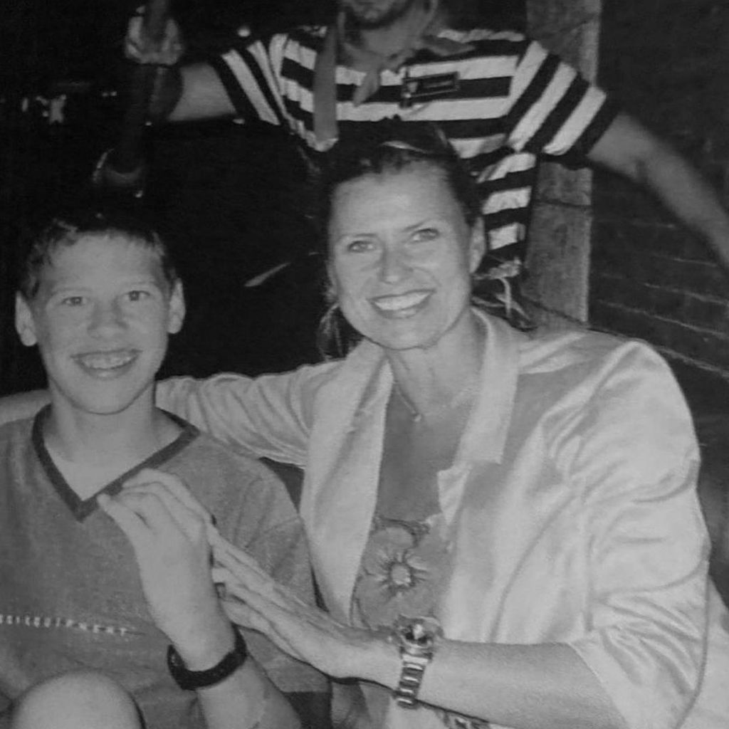 Dagmar Wöhrl mit ihrem Sohn Emanuel