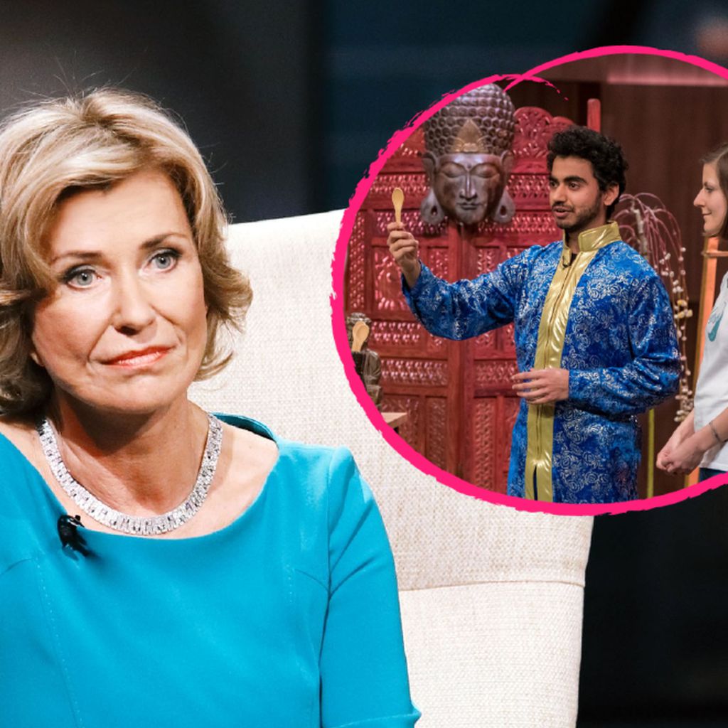 Dagmar Wöhrl und die Gründer Hemant Chawla und Juliane Schöning