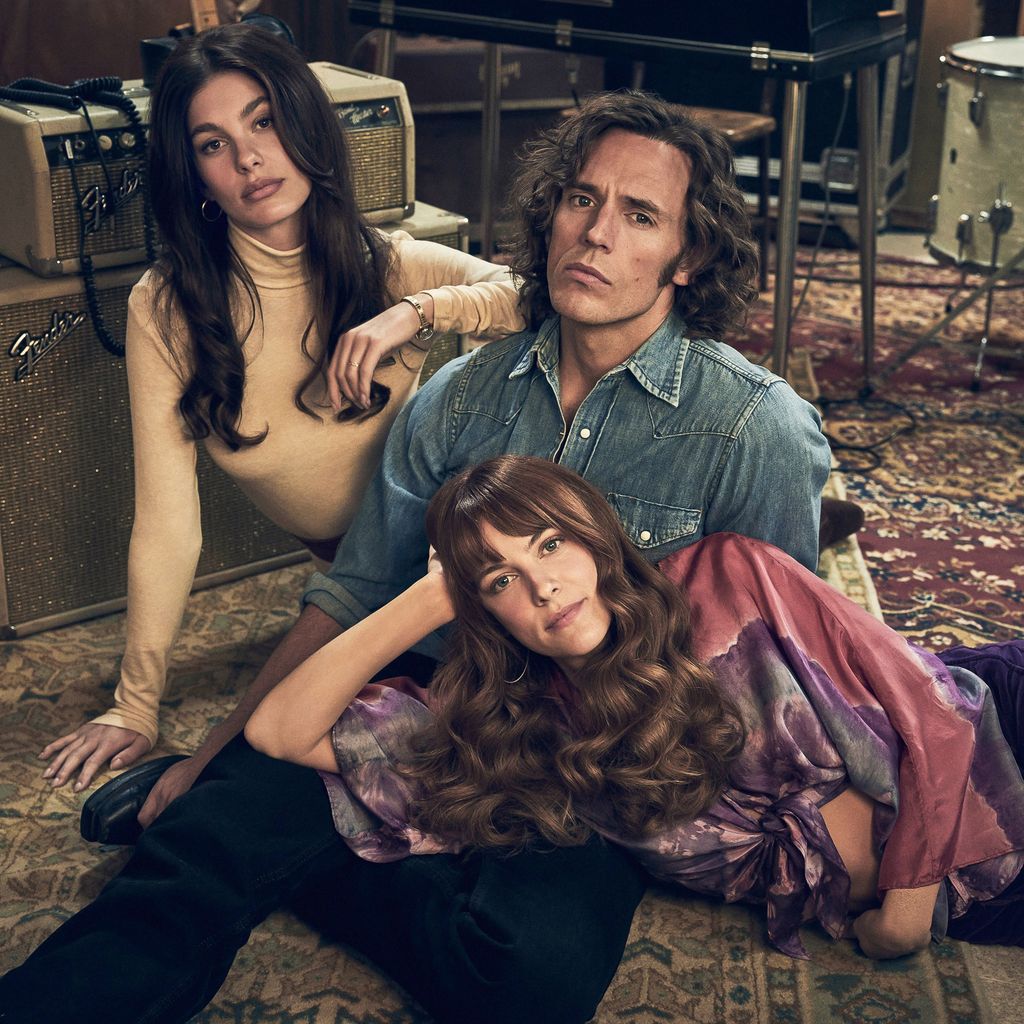 "Daisy Jones & The Six"- Cast: Camila Morrone, Sam Claflin und Riley Keough