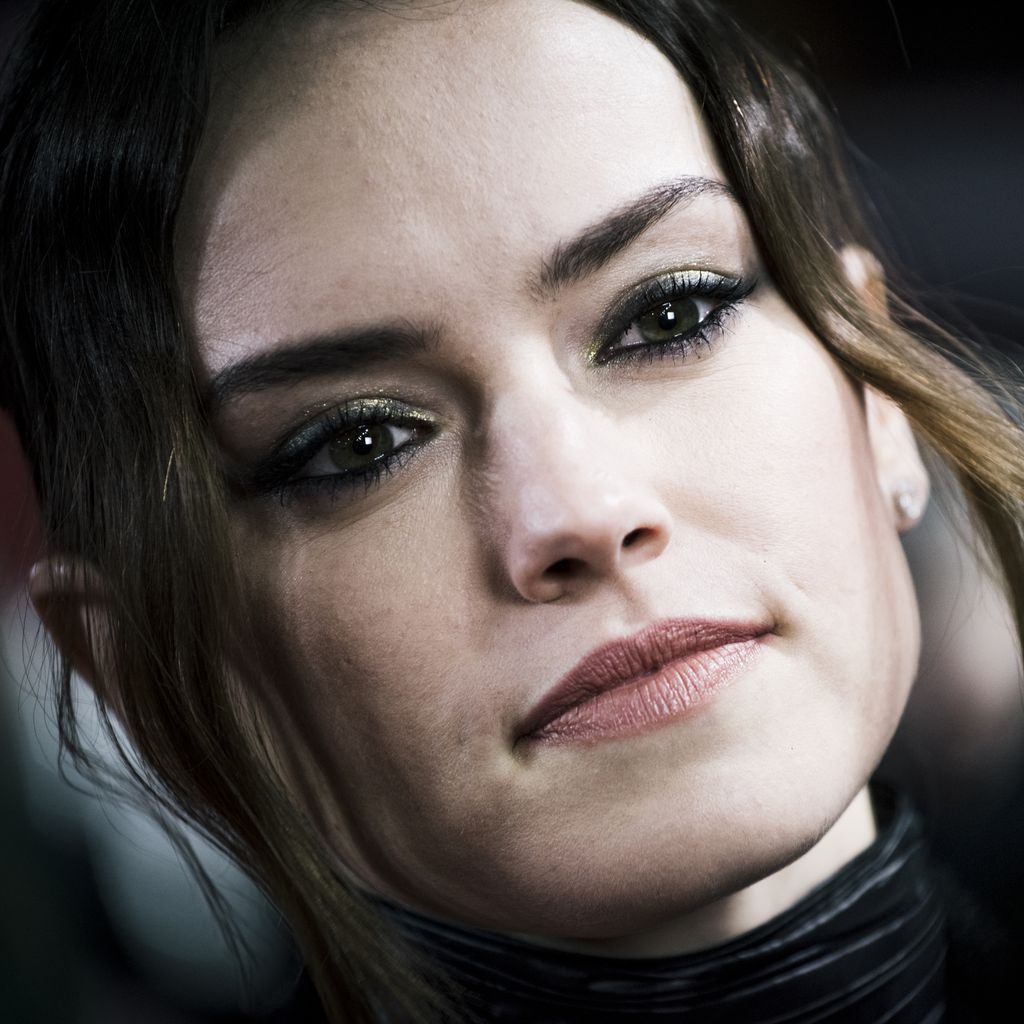 Daisy Ridley bei der Europapremiere von "Star Wars: Die letzten Jedi"