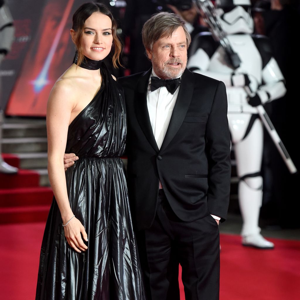 Daisy Ridley und Mark Hamill