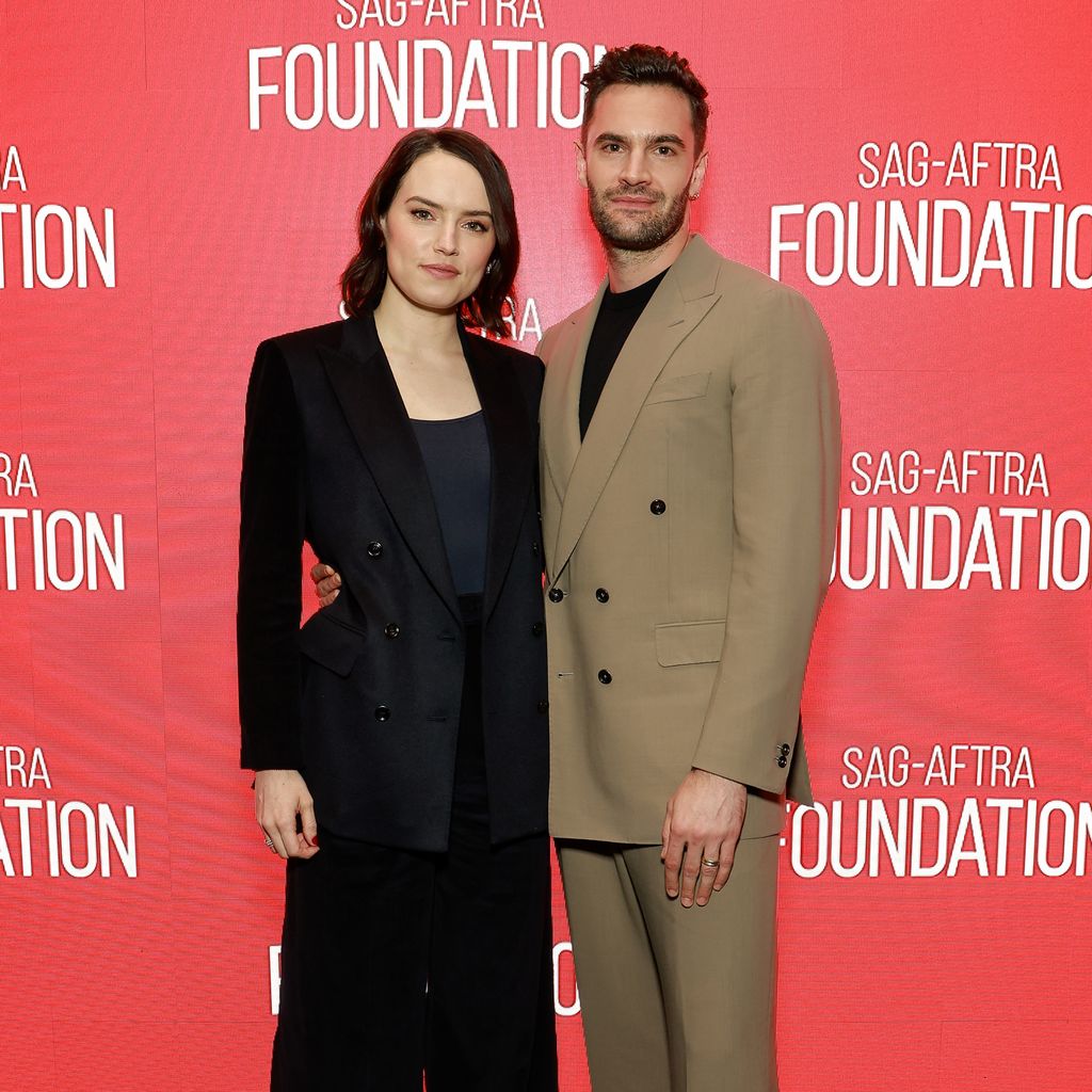 Daisy Ridley und Tom Bateman bei der Gesprächsrunde von "Magpie" in New York