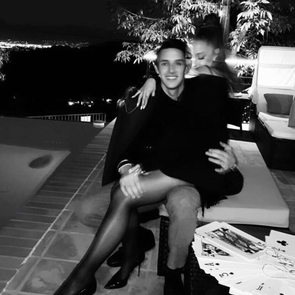 Dalton Gomez und Ariana Grande im Juni 2020