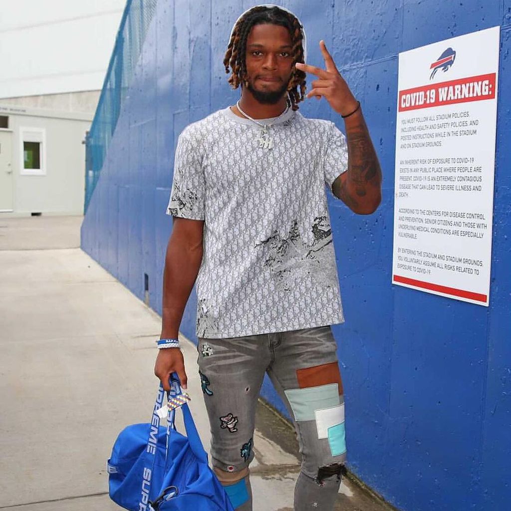 Damar Hamlin, Football-Star
