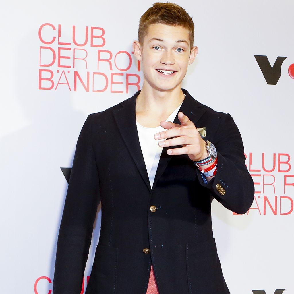 Damian Hardung beim "Club der roten Bänder"-Screening-Event der 2. Staffel 2016 in Köln