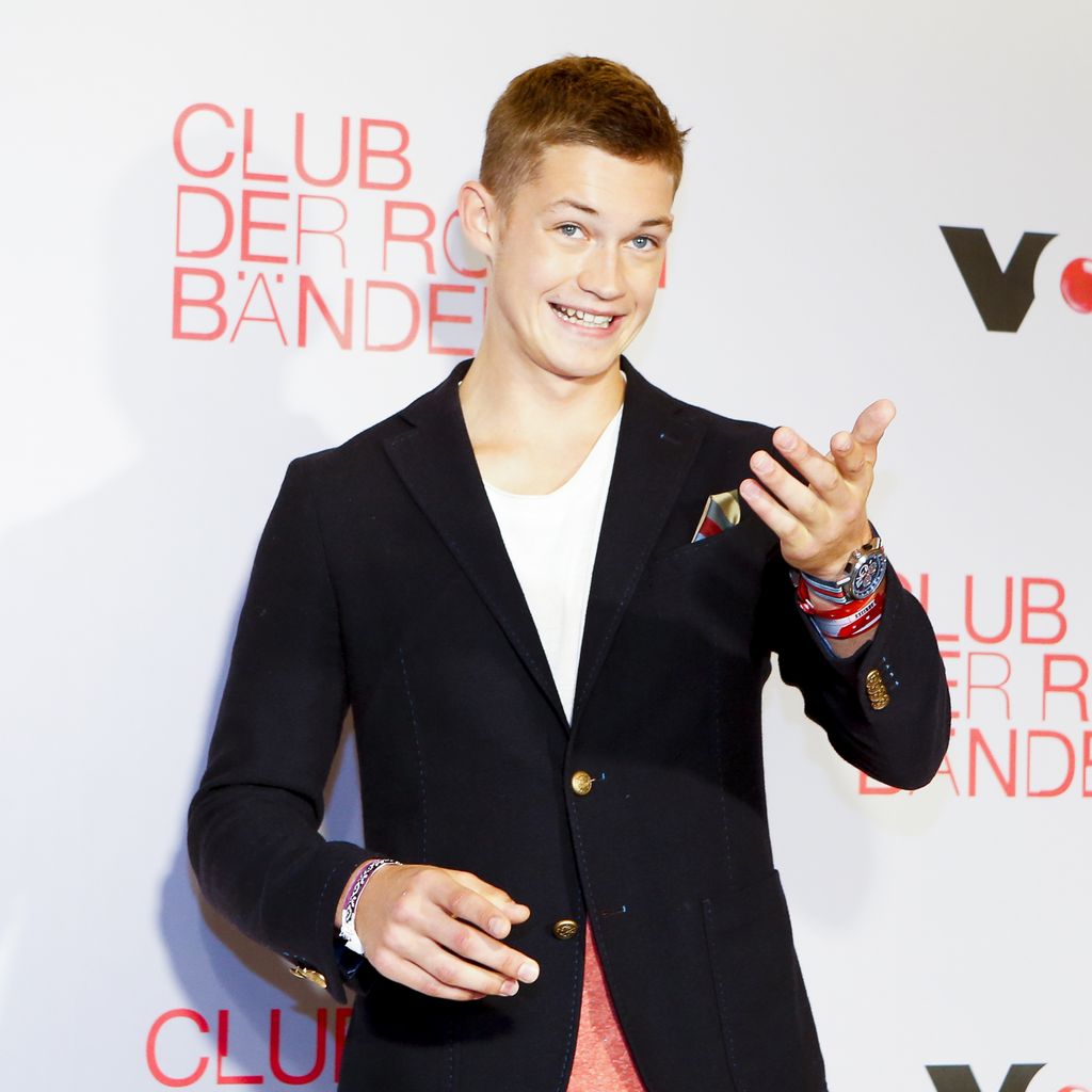 Damian Hardung beim "Club der roten Bänder"-Screening-Event der 2. Staffel 2016 in Köln