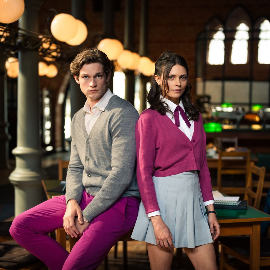 Damian Hardung und Harriet Herbig-Matten in "Maxton Hall", Staffel zwei