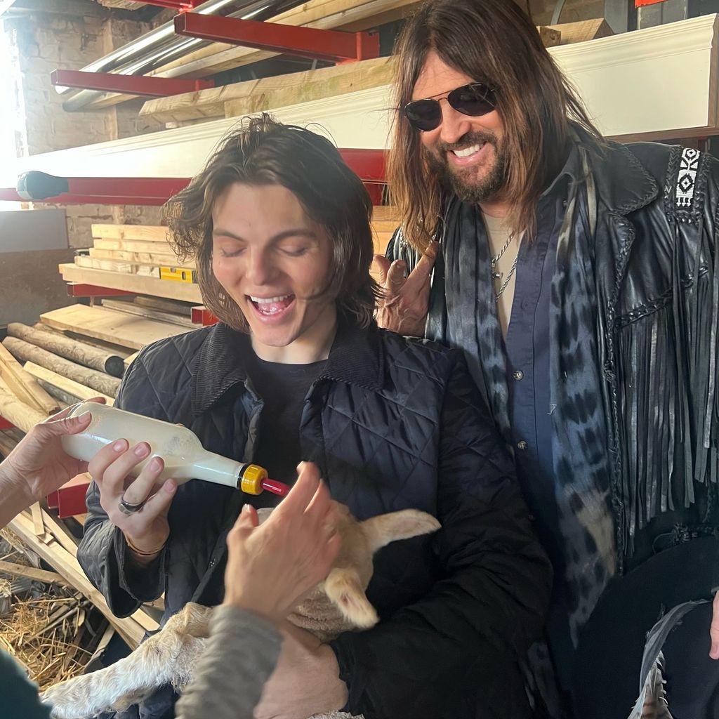 Damian Hurley und Billy Ray Cyrus, April 2026