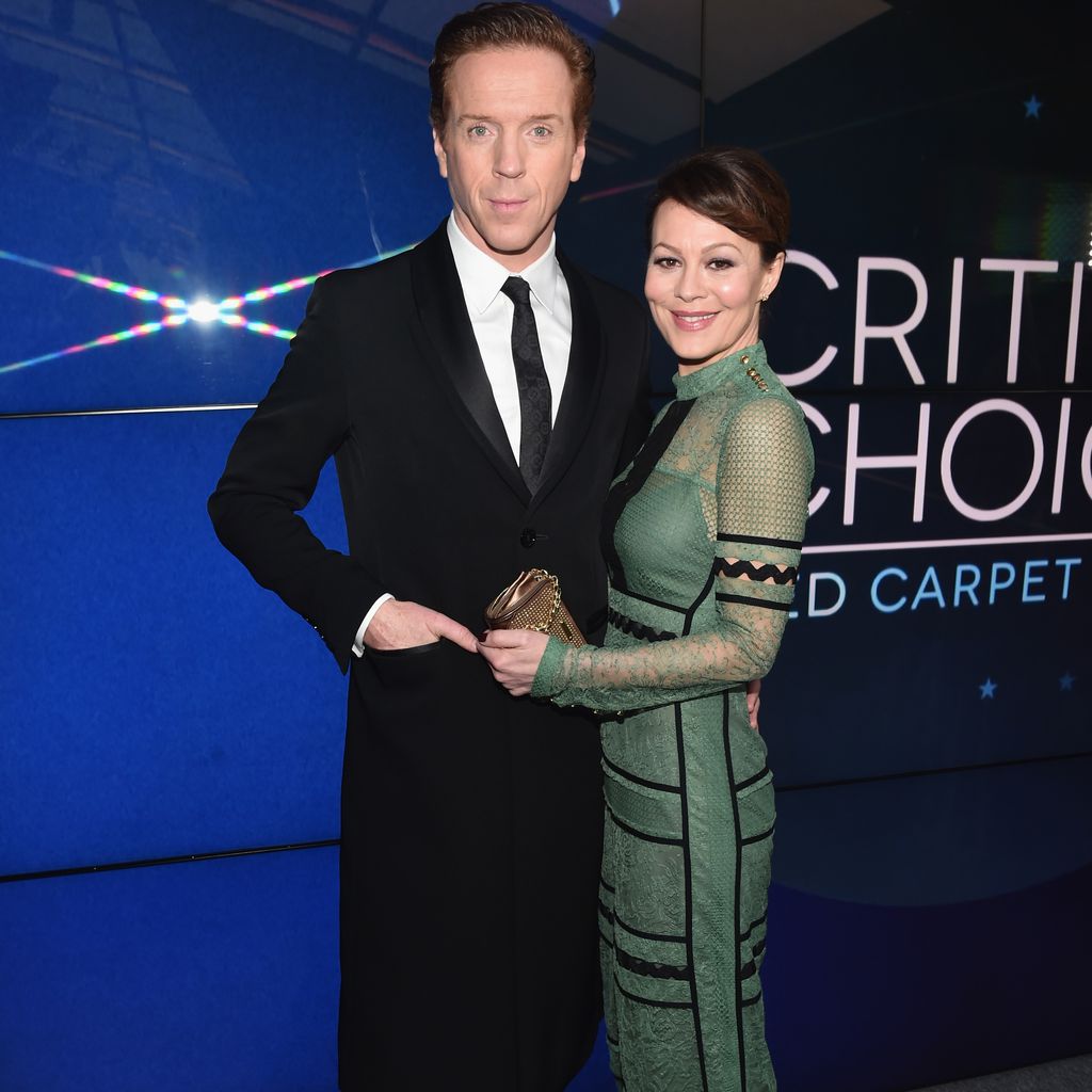 Damian Lewis und Ehefrau Helen McCrory bei den Critics' Choice Awards