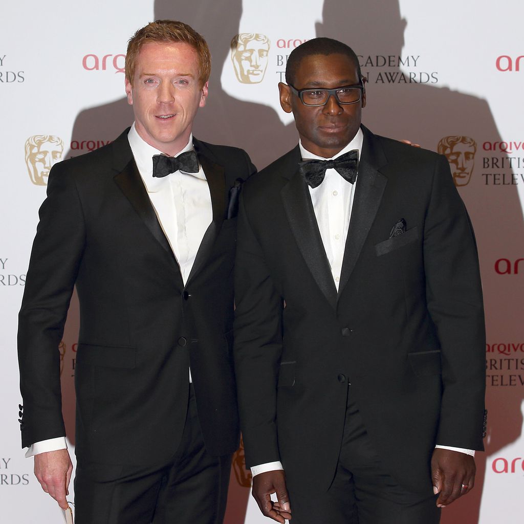 Damian Lewis und David Harewood bei den British Academy Television Awards, 2013