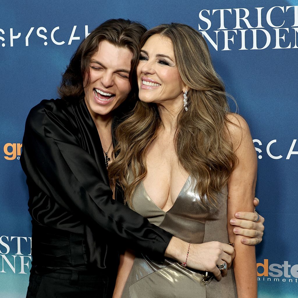 Damian und Elizabeth Hurley im April 2024