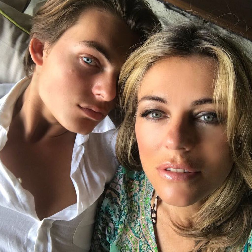 Damian und Liz Hurley