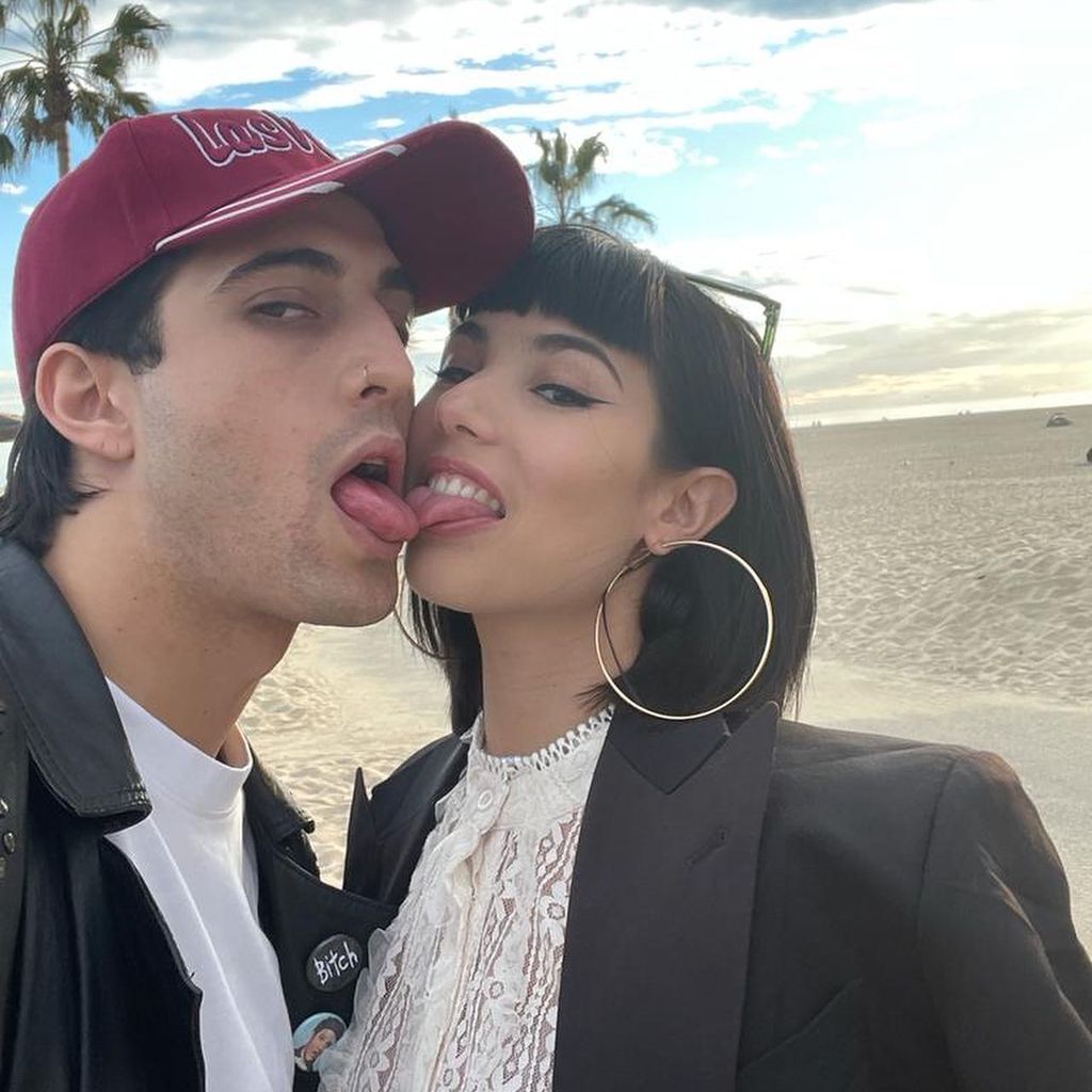 Damiano David mit seiner Ex-Freundin Giorgia Soleri