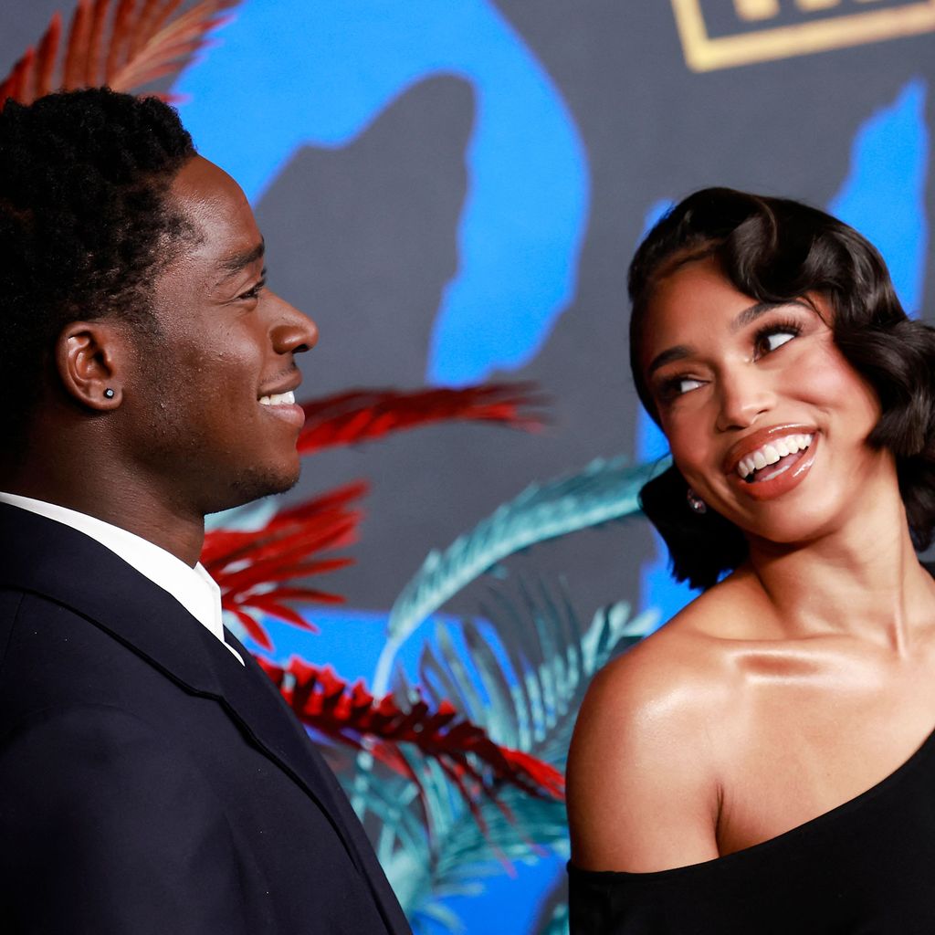 Damson Idris und Lori Harvey, Schauspieler und Model