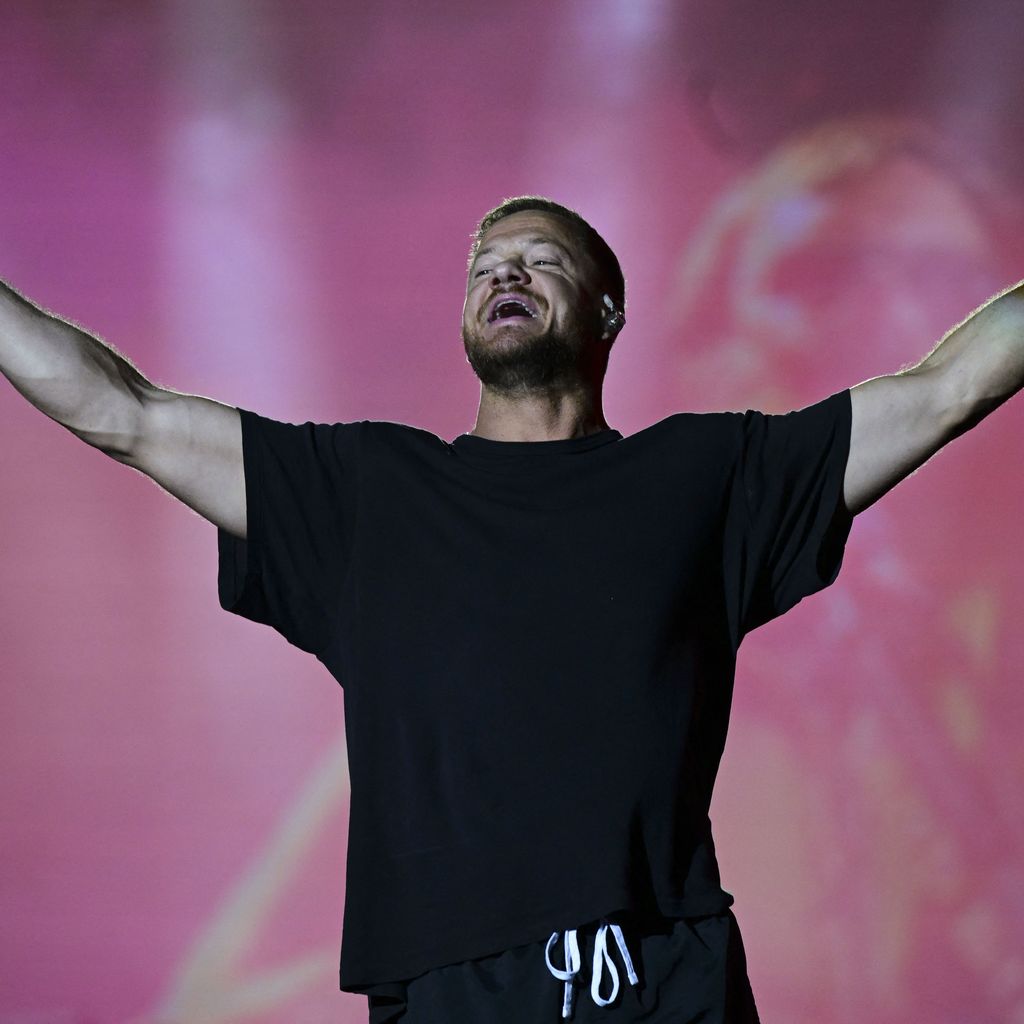 Dan Reynolds beim Rock-in-Rio-Musikfestival, September 2024