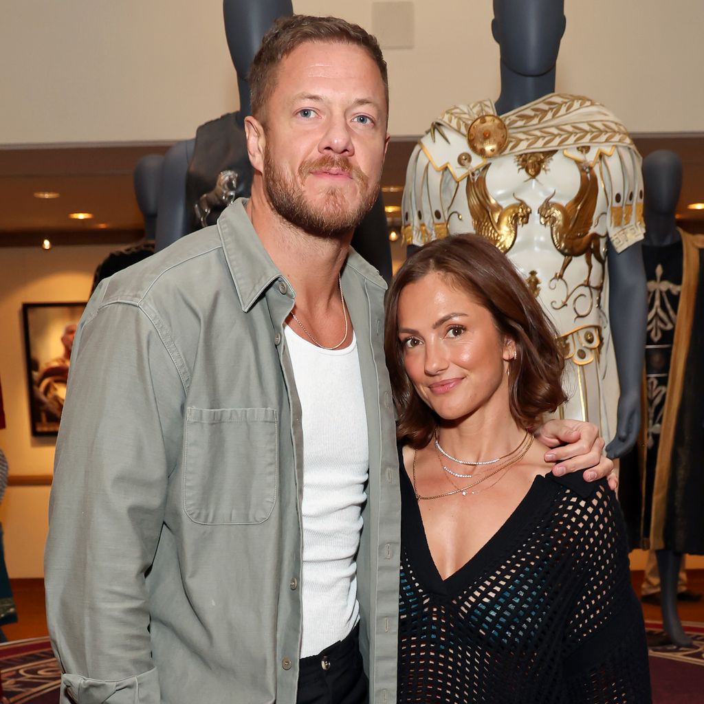 Dan Reynolds und Minka Kelly im Oktober 2024