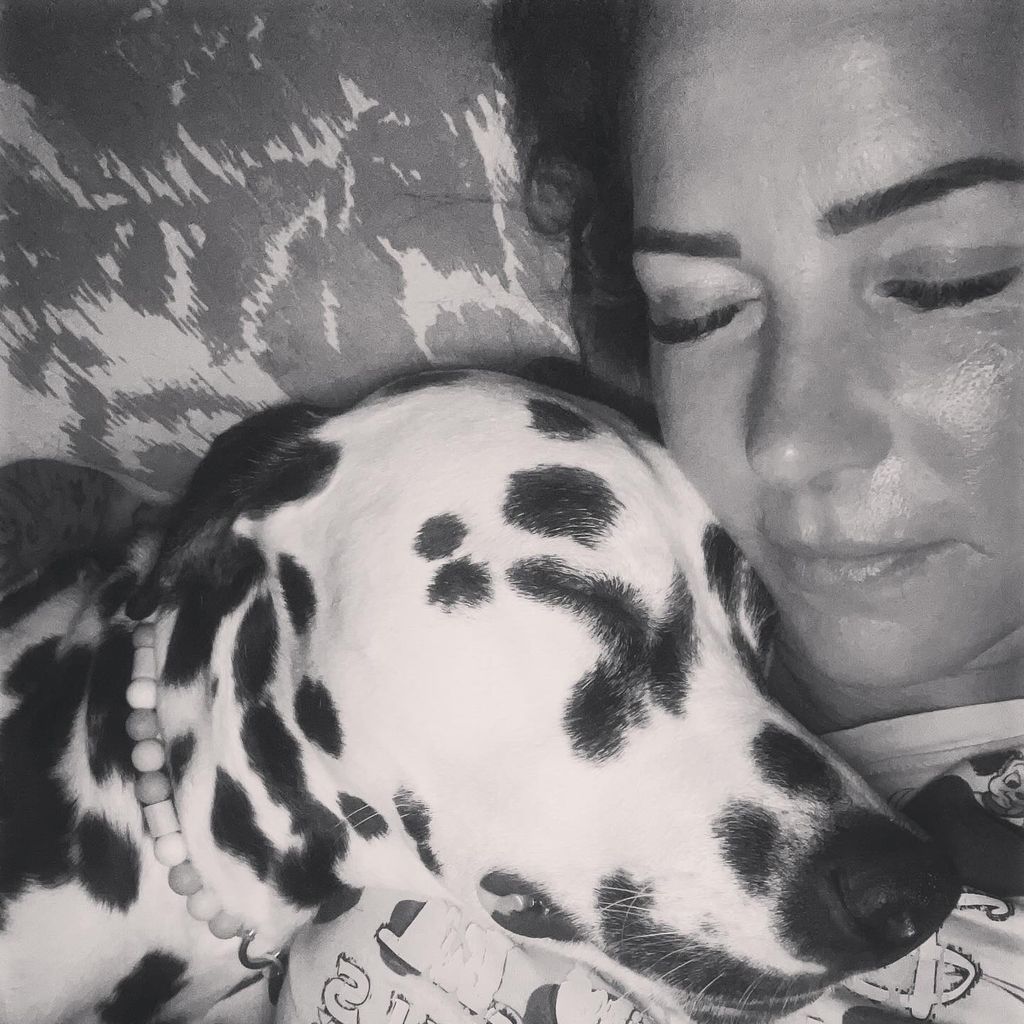 Dana Diekmeier und Hund Diesel, November 2025