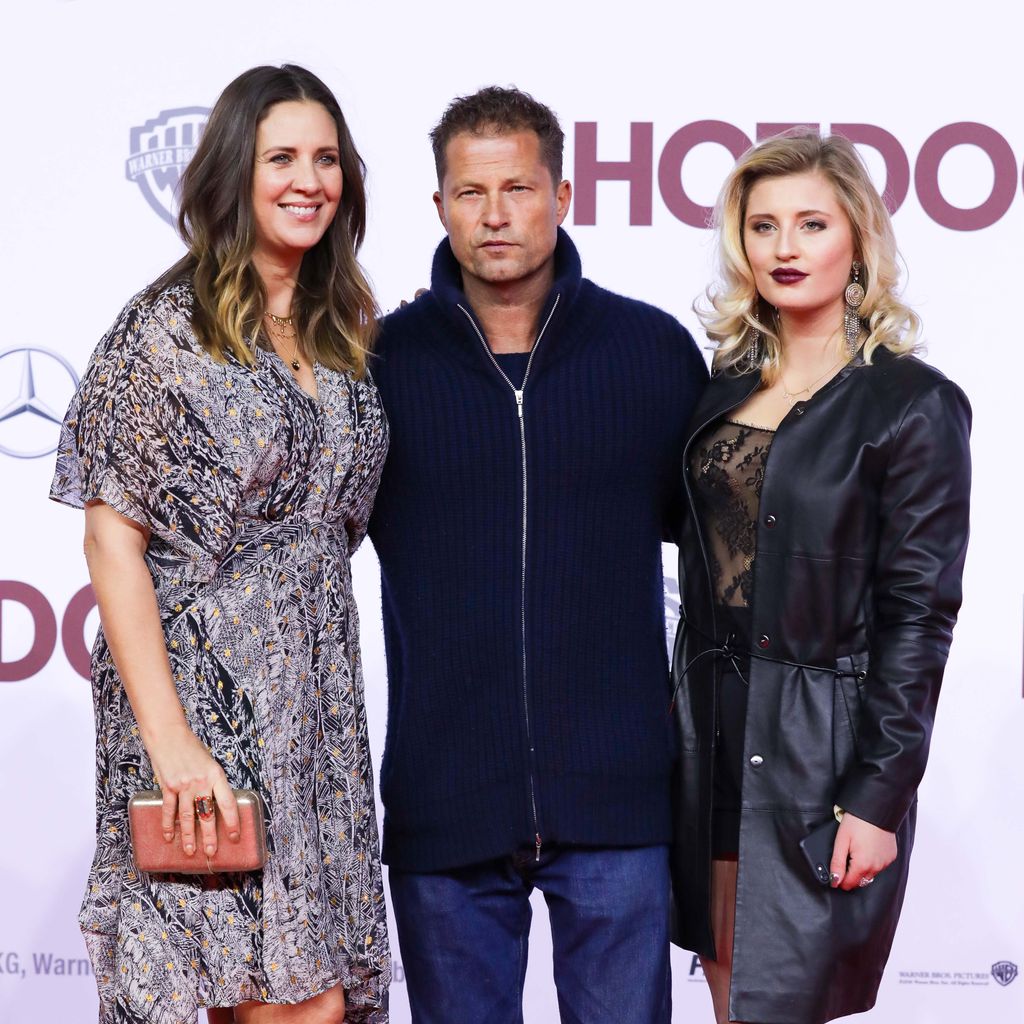 Dana, Til und Luna Schweiger im Januar 2018 in Berlin