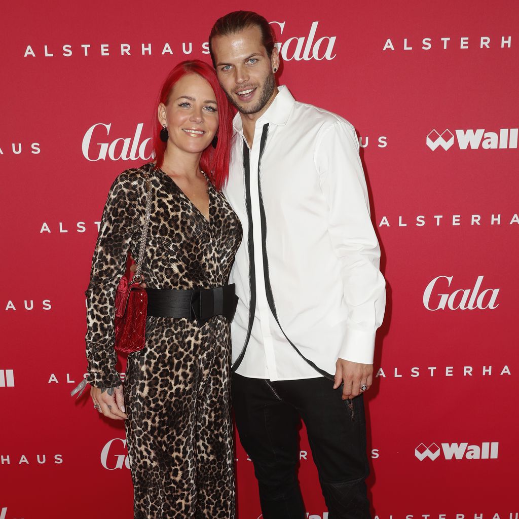 Dana und Dennis Diekmeier bei der Gala Christmas Shopping Night im Alsterhaus