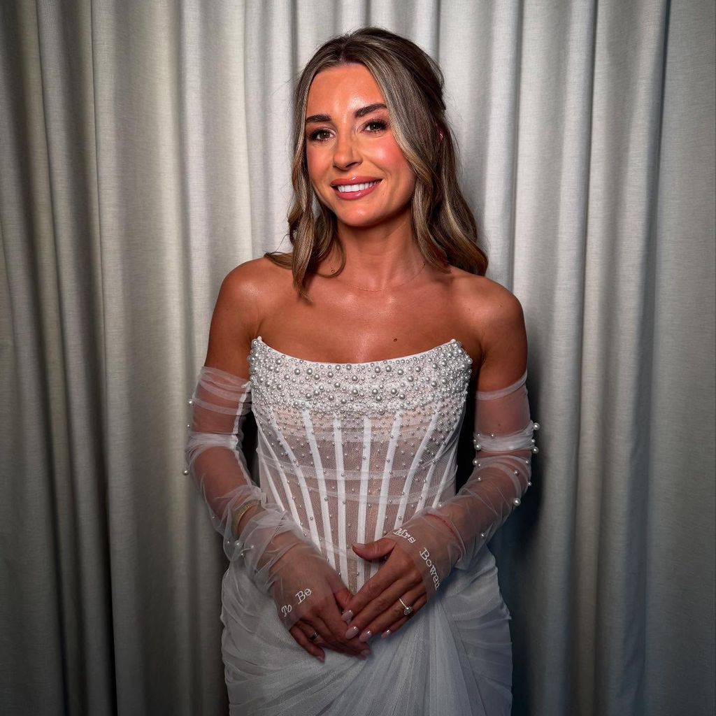 Dani Dyer bei ihrem Junggesellinnenabschied im April 2025