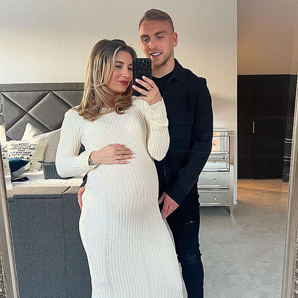 Dani Dyer und Jarrod Bowen im März 2023