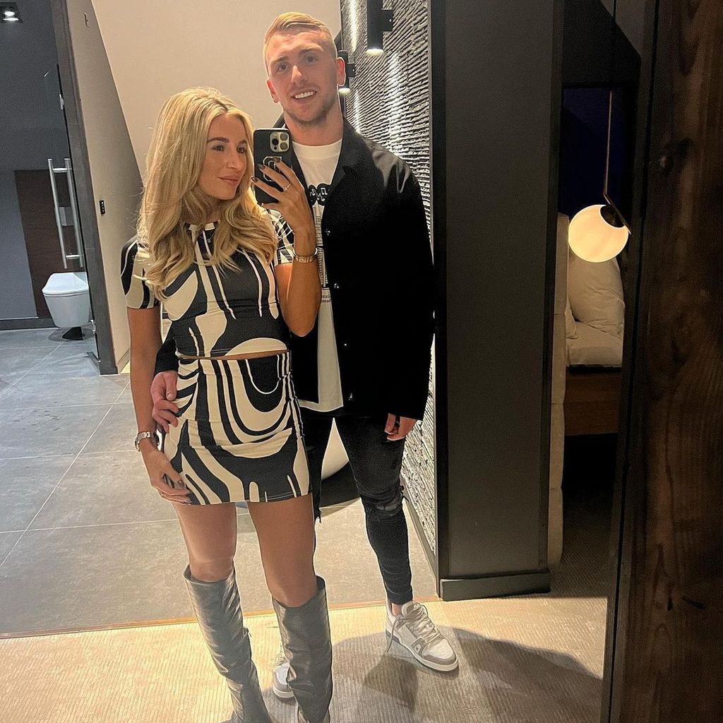 Dani Dyer und Jarrod Bowen, 2022