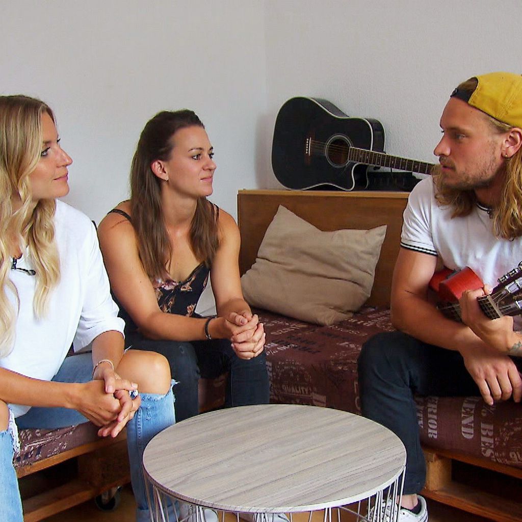 Dani, Kathrin und Björn bei "Bauer sucht Frau" 2021