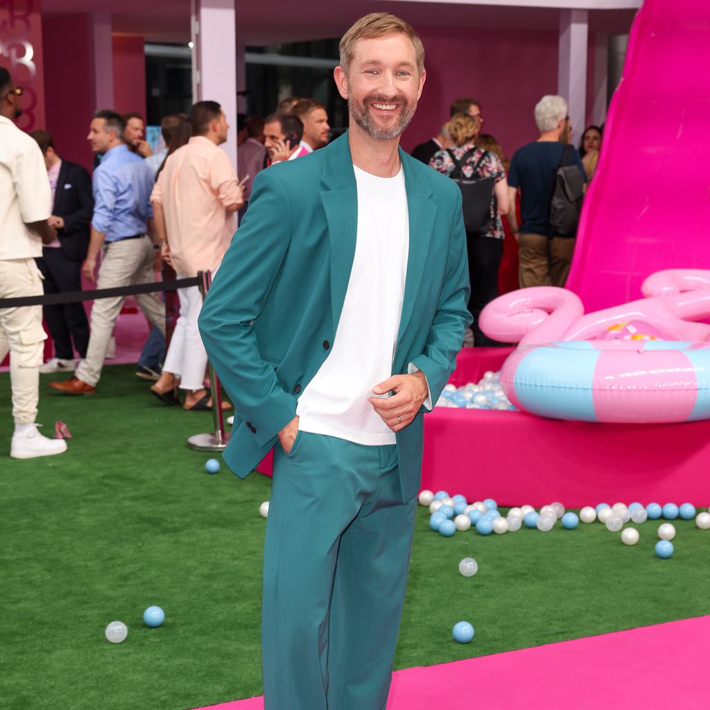 Daniel Boschmann bei der "Barbie""-Premiere in Berlin, Juli 2023