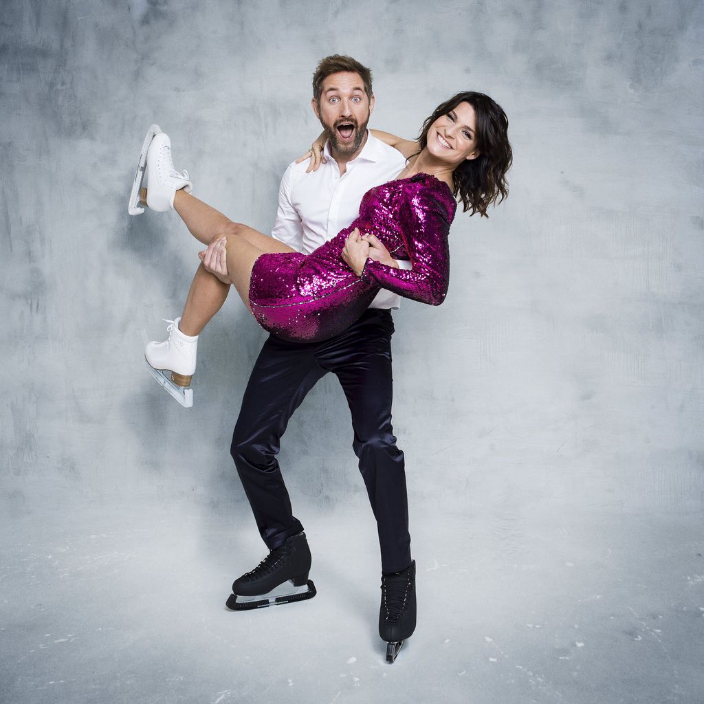 Daniel Boschmann und Marlene Lufen, Moderatoren bei "Dancing on Ice"