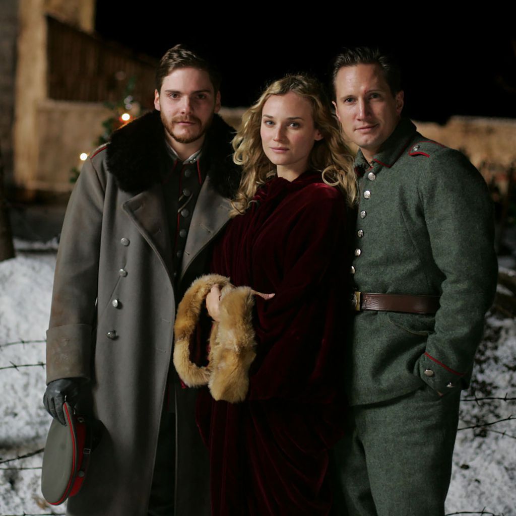 Daniel Brühl, Diane Kruger und Benno Fürmann in "Merry Christmas"