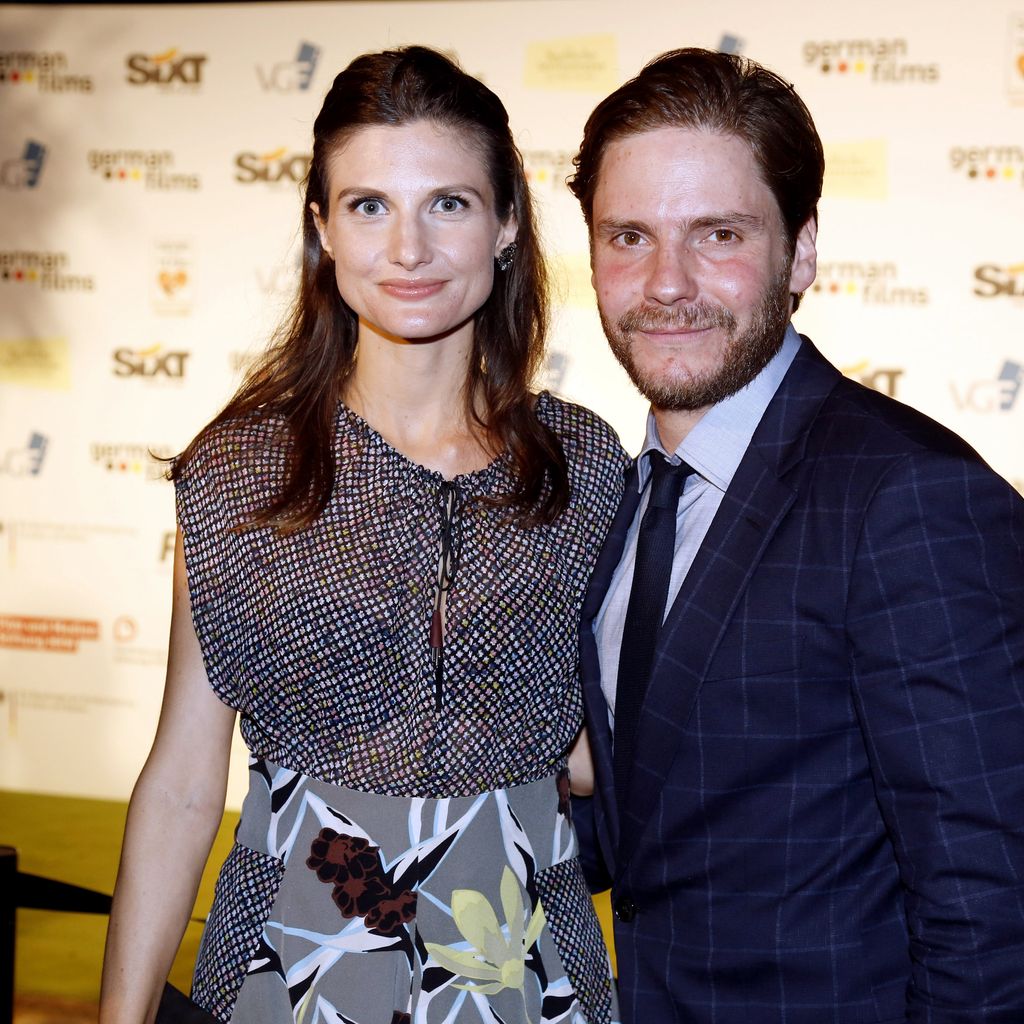 Daniel Brühl mit Freundin Felicitas Rombold beim Deutschen Empfang im Rahmen der 69. Internationalen