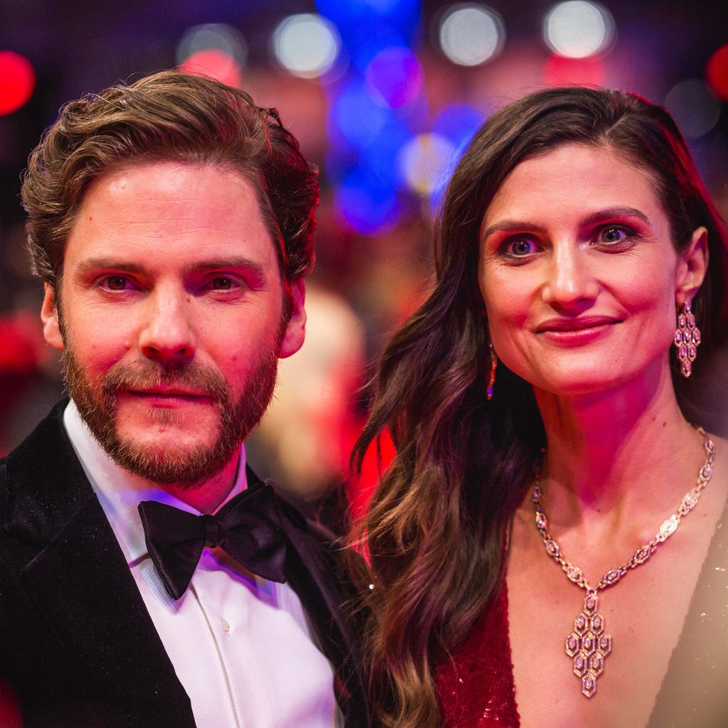 Daniel Brühl und seine Frau Felicitas Rombold bei einer Premiere in Berlin, Februar 2020