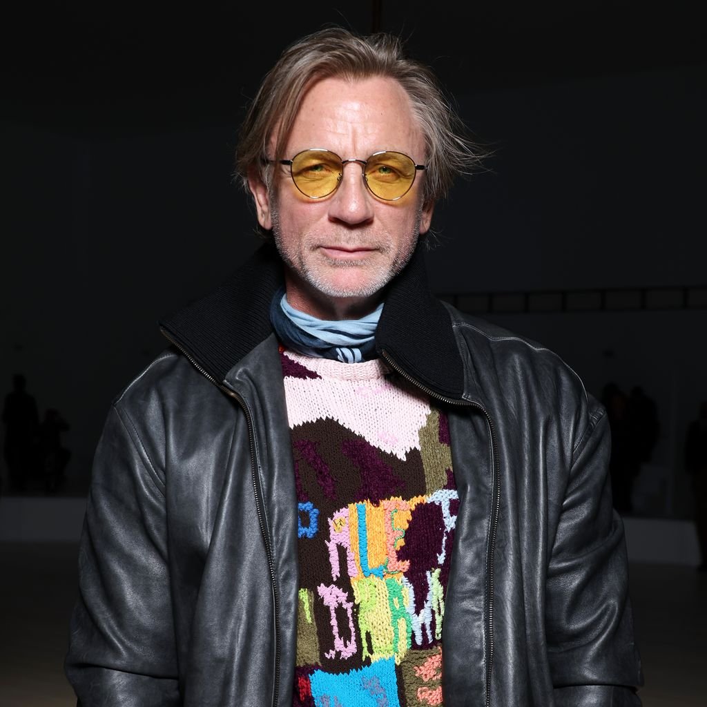 Schauspieler Daniel Craig auf der Pariser Fashion Week 2024