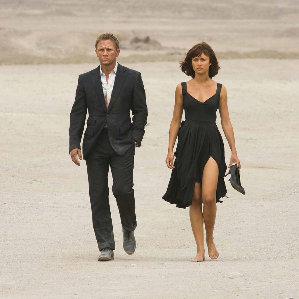 Daniel Craig und Olga Kurylenko