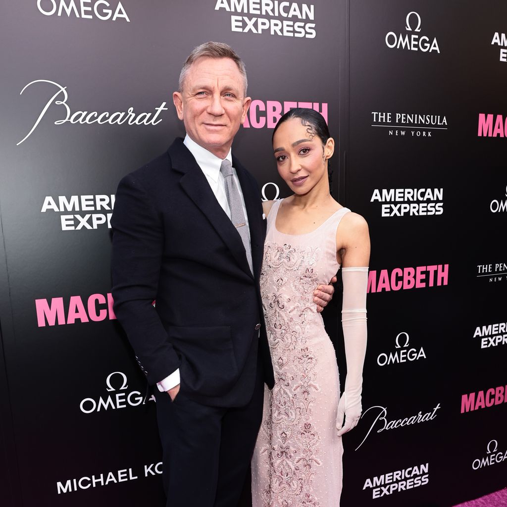 Daniel Craig und Ruth Negga bei der Premiere von "Macbeth" am Broadway