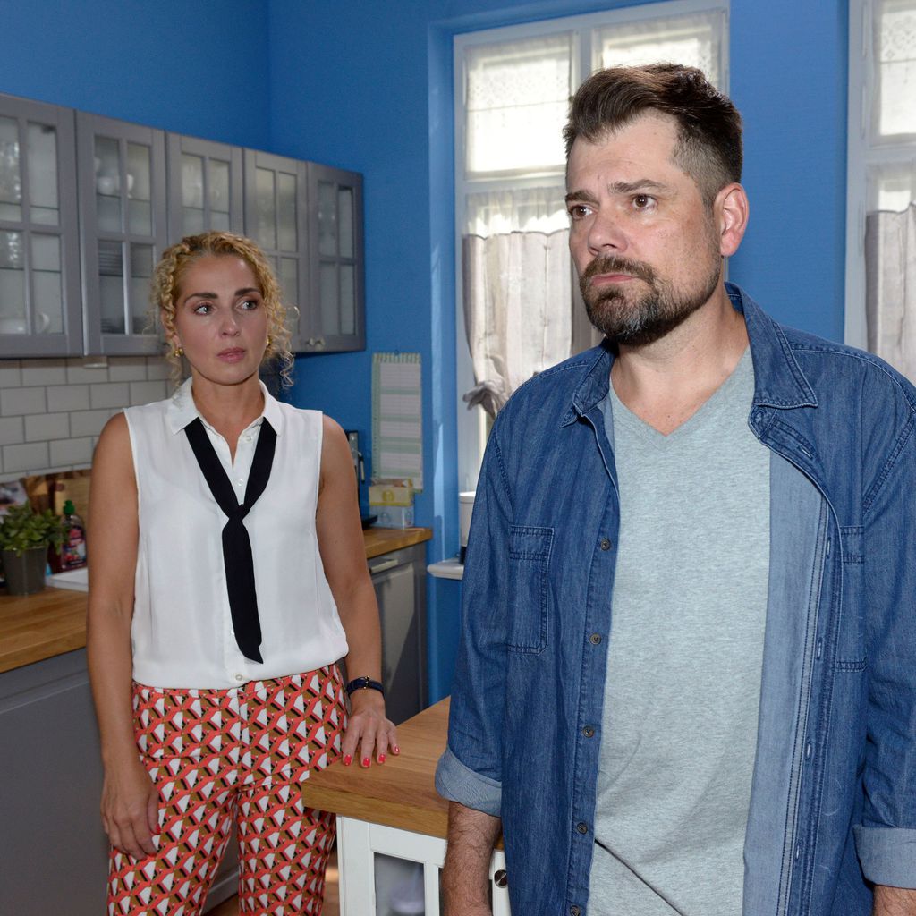 Maria Wedig und Daniel Fehlow als Nina und Leon bei GZSZ