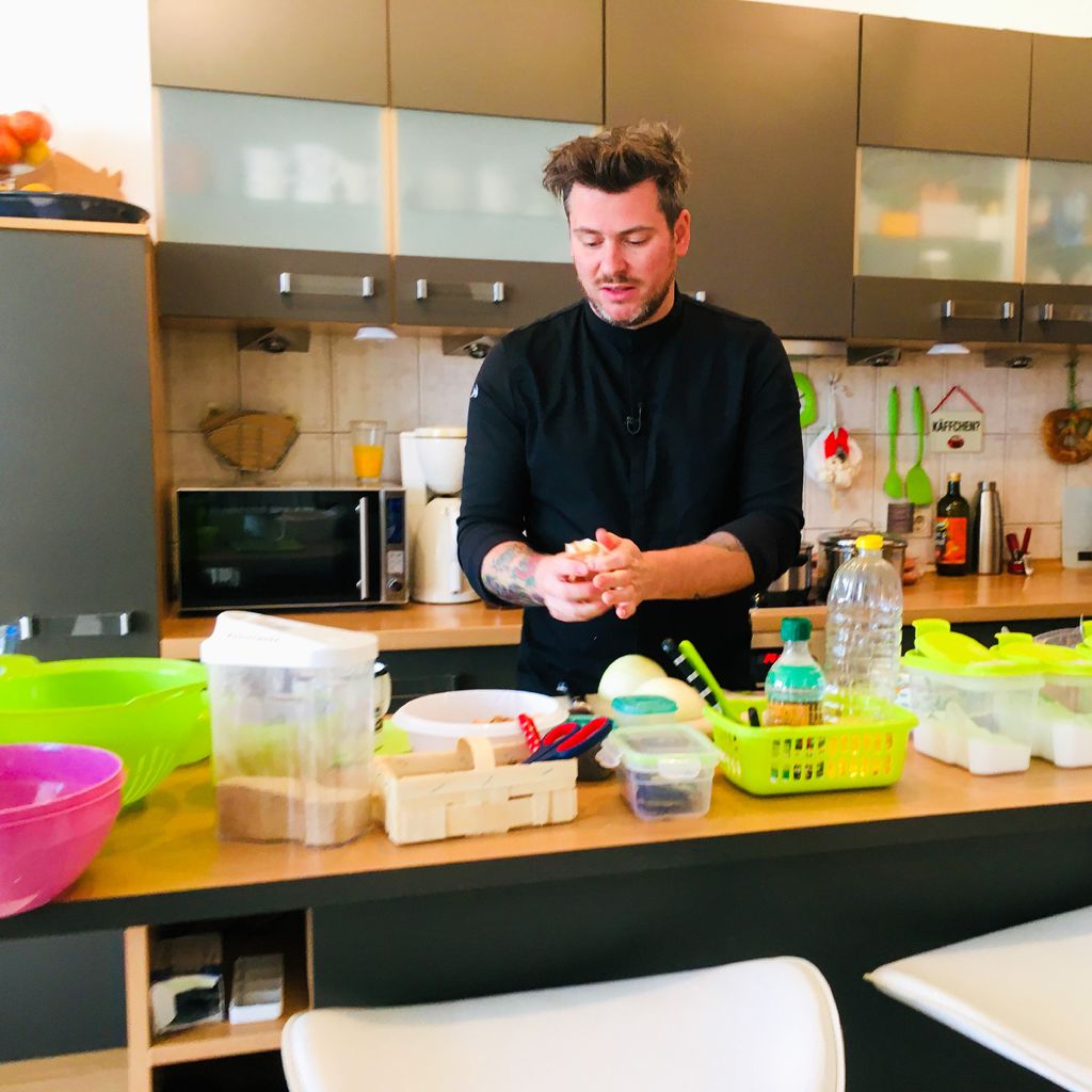Daniel Gottschlich für "Kitchen Impossible" in Blankenburg im Harz