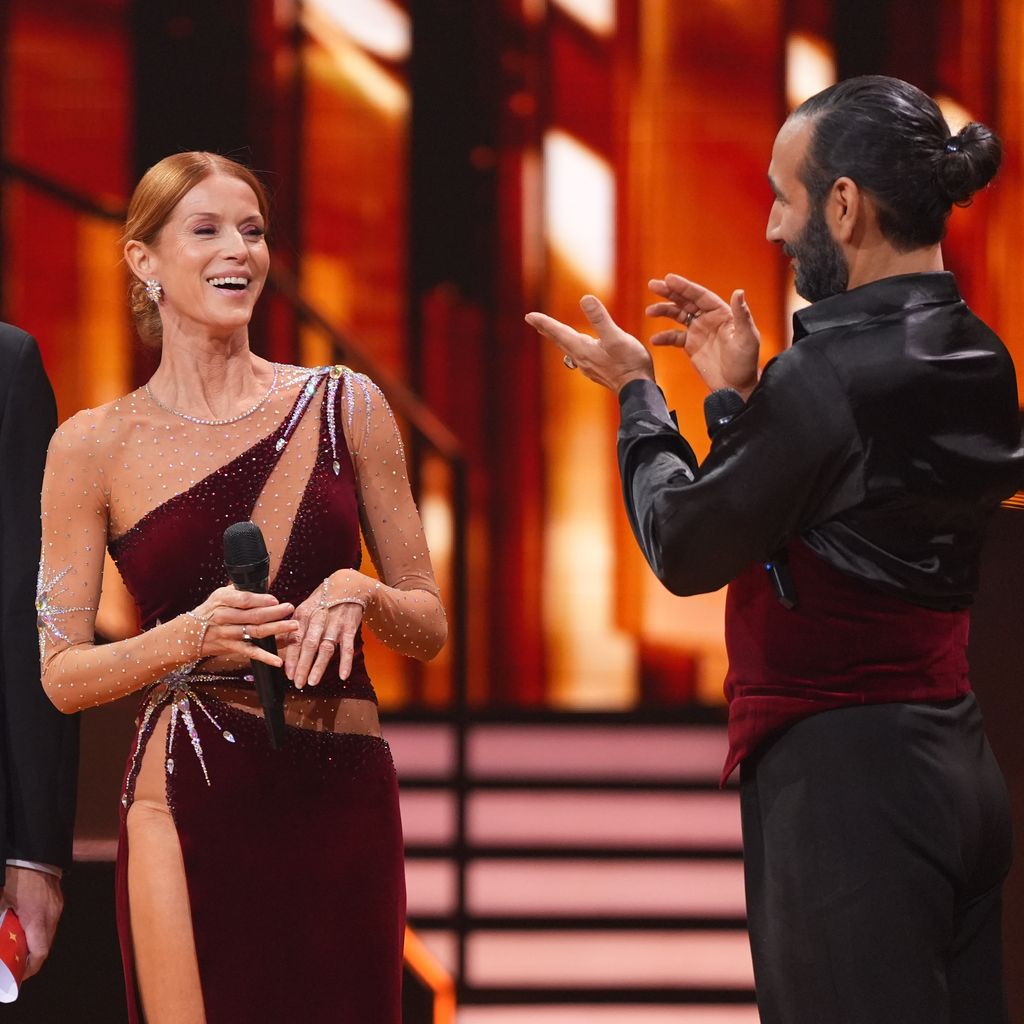 Daniel Hartwich, Esther Schweins und Massimo Sinató bei "Let's Dance" 2026