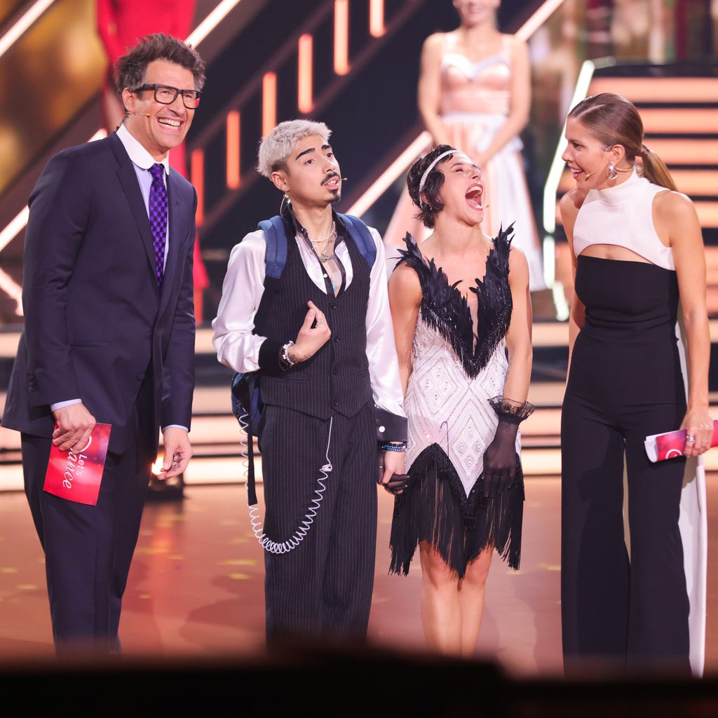 Daniel Hartwich, Tony Bauer, Anastasia Stan und Victoria Swarovski bei "Let's Dance"
