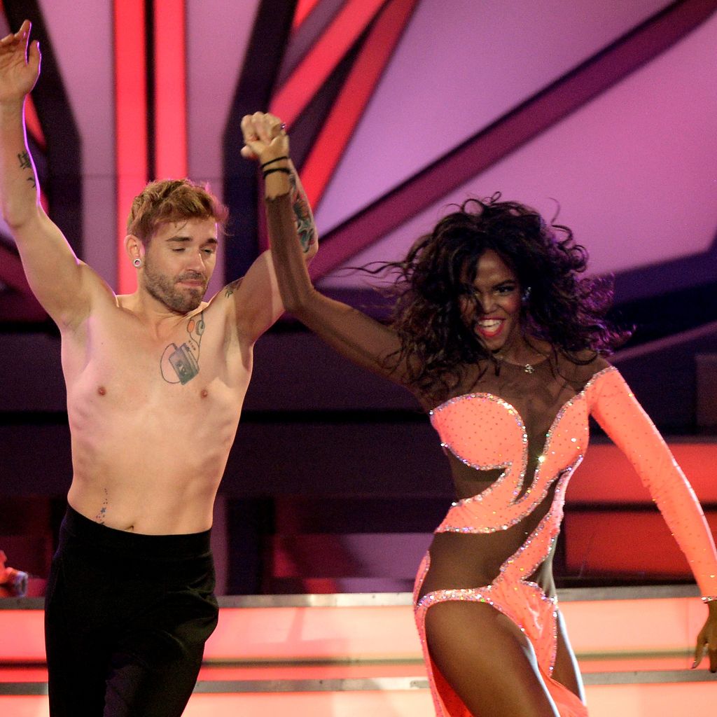 Daniel Küblböck und Otlile Mabuse