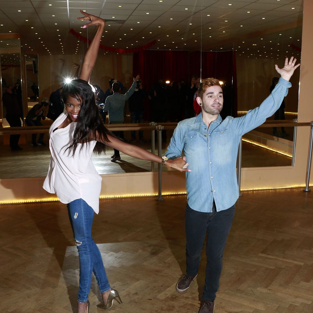 Daniel Küblböck trainiert mit Oti Mabuse für "Let's Dance"