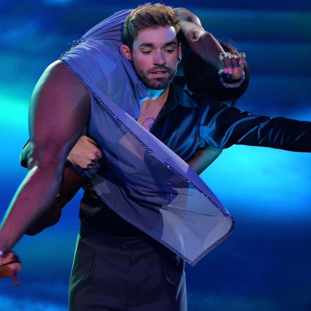 Daniel Küblböck und Oti Mabuse bei "Let's Dance" 2015
