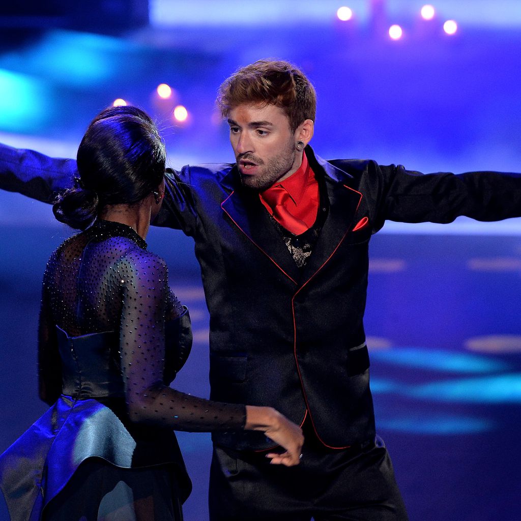 Daniel Küblböck und Otilie Mabuse bei "Let's Dance" 2015