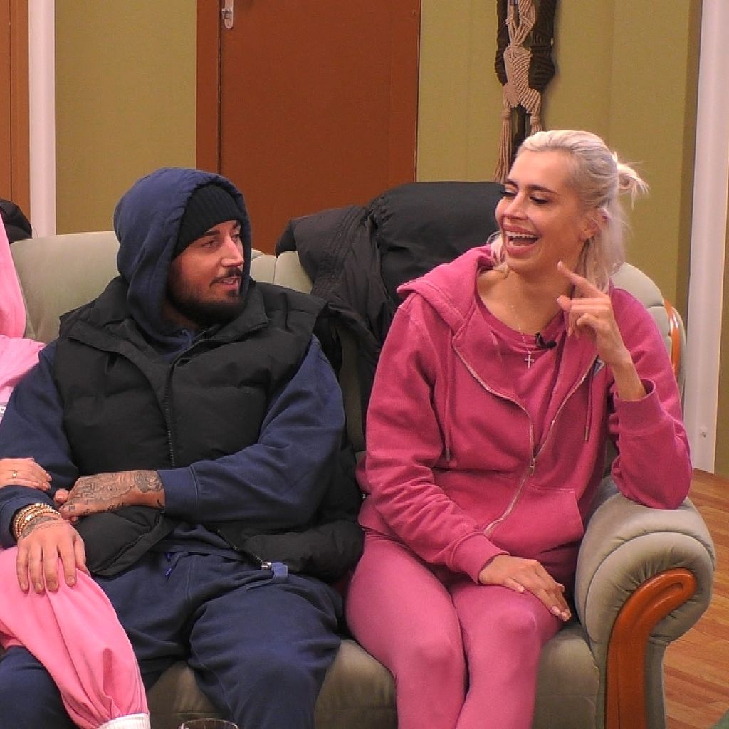 Daniel Lopes, Leyla Lahouar, Mike Heiter und Verena Kerth bei "Promi Big Brother" 2024