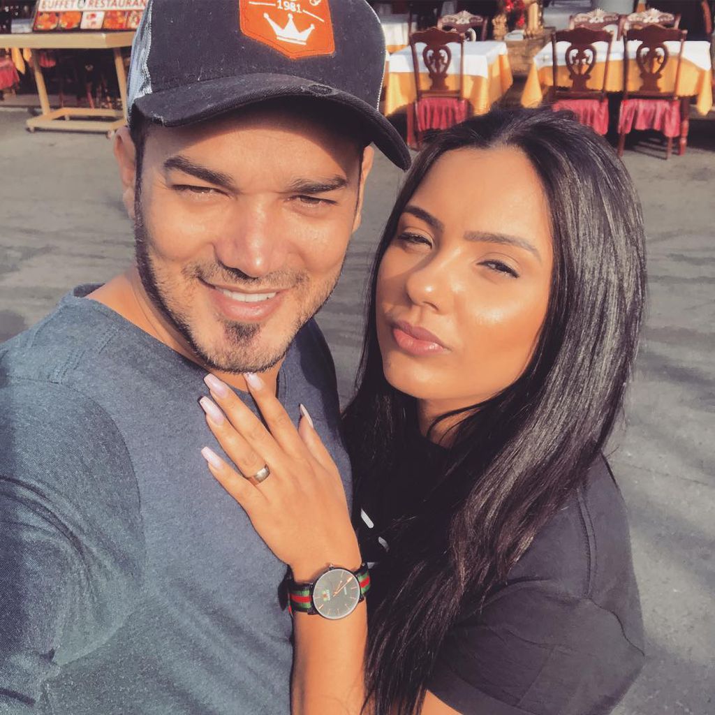 Daniel Lopes und seine Frau Magna im Januar 2019