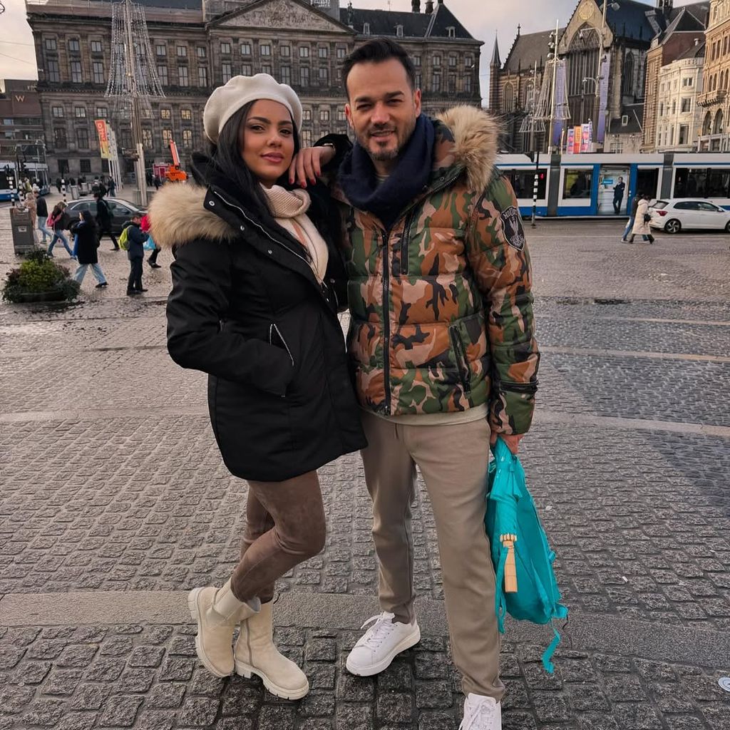 Daniel Lopes und seine Frau im November 2024