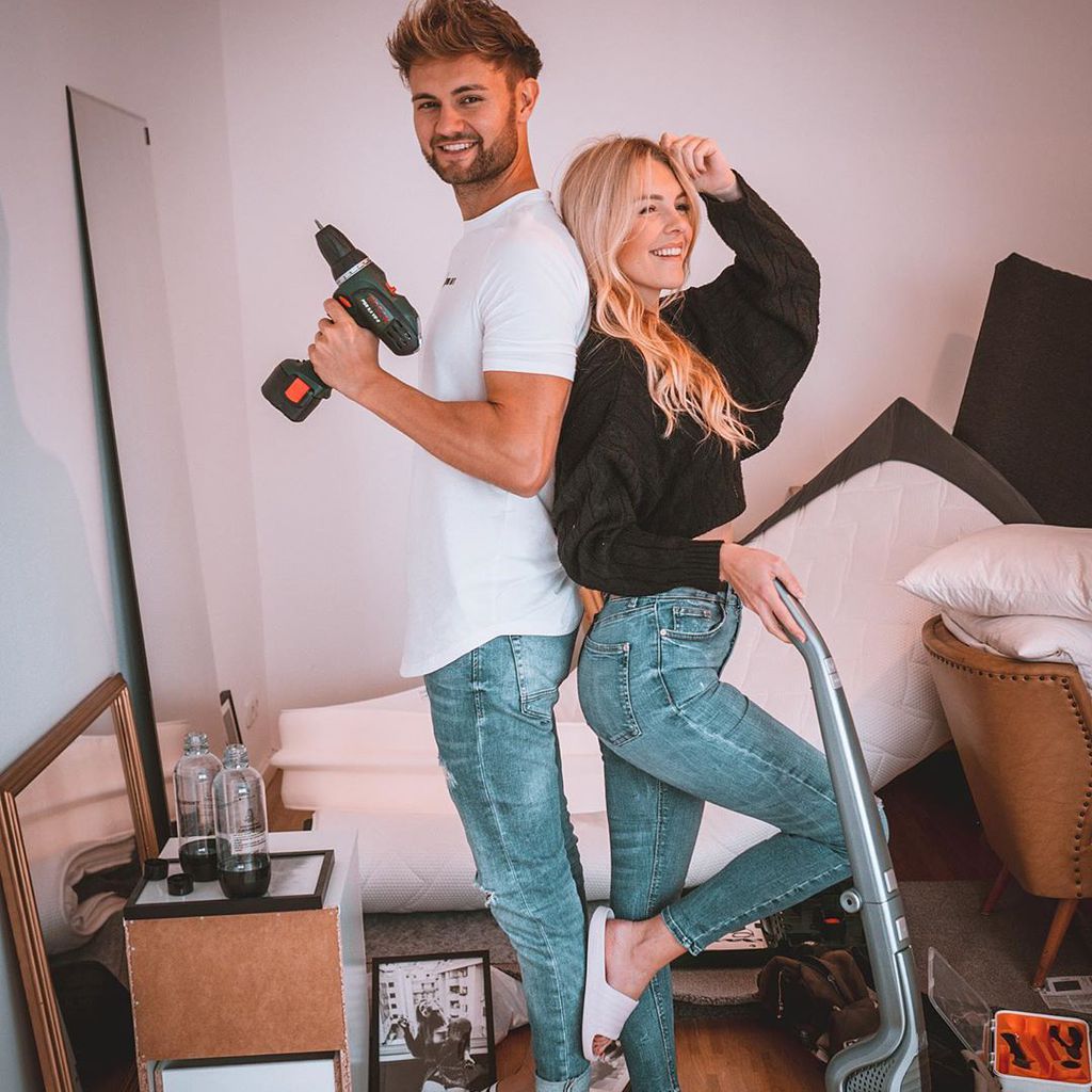Daniel Lott mit seiner Freundin