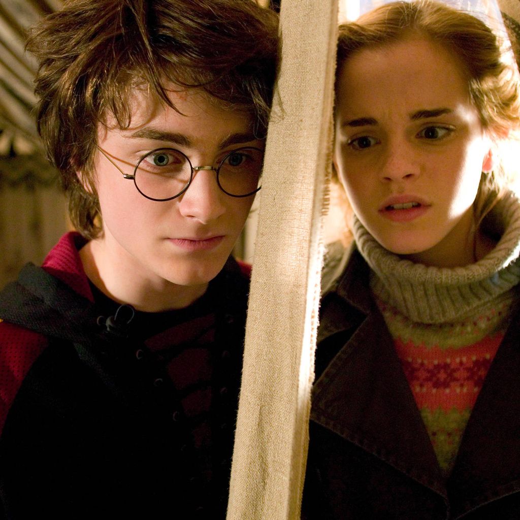 Daniel Radcliffe und Emma Watson in einer Szene aus "Harry Potter und der Feuerkelch" (2005).