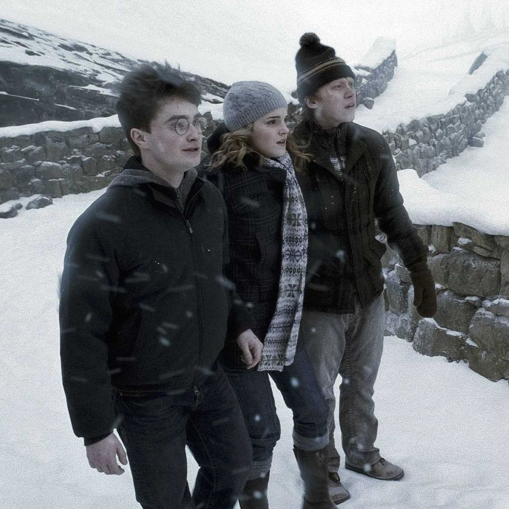 Daniel Radcliffe, Emma Watson und Rupert Grint in "Harry Potter und der Halbblutprinz"